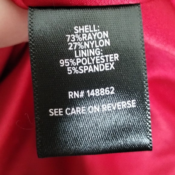 Torrid Red Velvet Classic Blazer Women's Size 0X - Picture 6 of 7